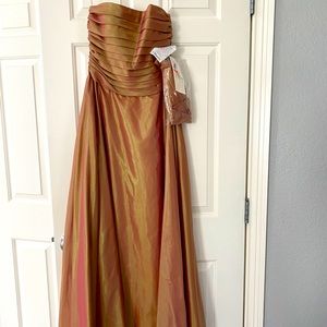 NWT Scott McClintock iridescent  ball gown size 4P